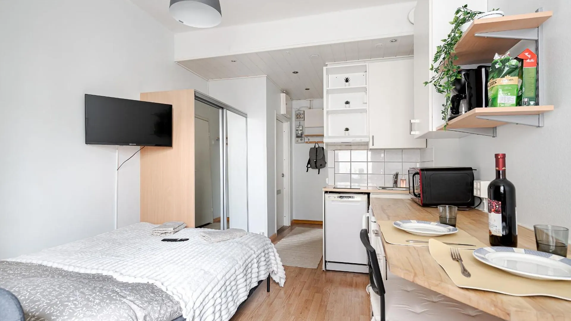 Nordstay - Scandi-Chic Studio In Central Helsinki Appartement